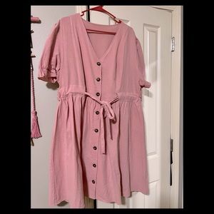 The Loft Creamy Pink Dress. Size 3x